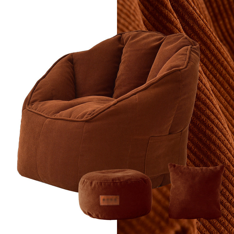 Bonded Leather/Corduroy Arms Included Chair 29.5"L Chair for Living Room