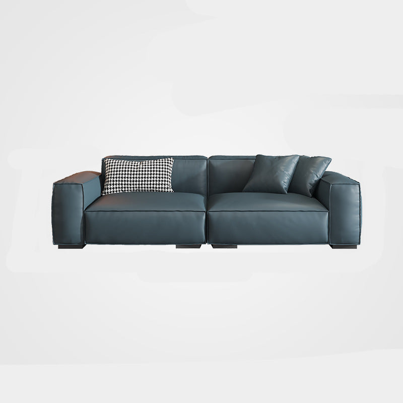 Nordic Down Fill Cushions Square Tufted Sofa for Living Room