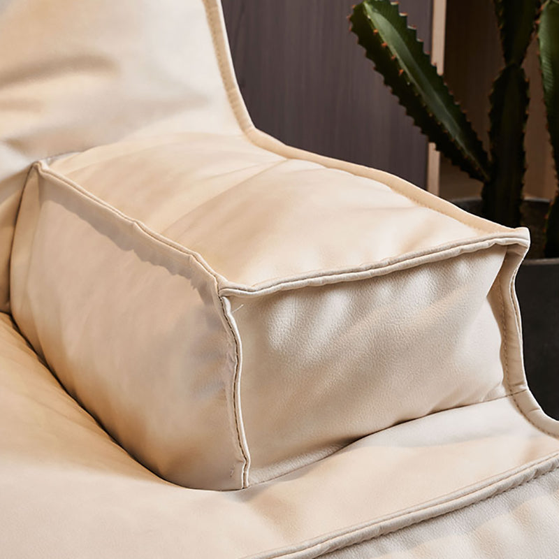 Standard Cushions Technology Cloth Sofa 35.43"W with Recessed Arm for Bedroom