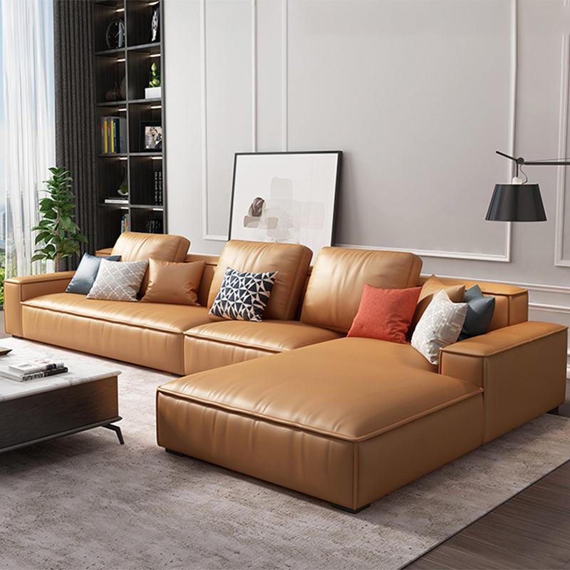 Nordic Style Sofa Bed Sponge/latex Cushion Filled Imitation Leather/sofa