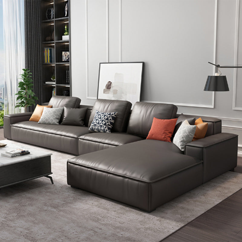 Nordic Style Sofa Bed Sponge/latex Cushion Filled Imitation Leather/sofa