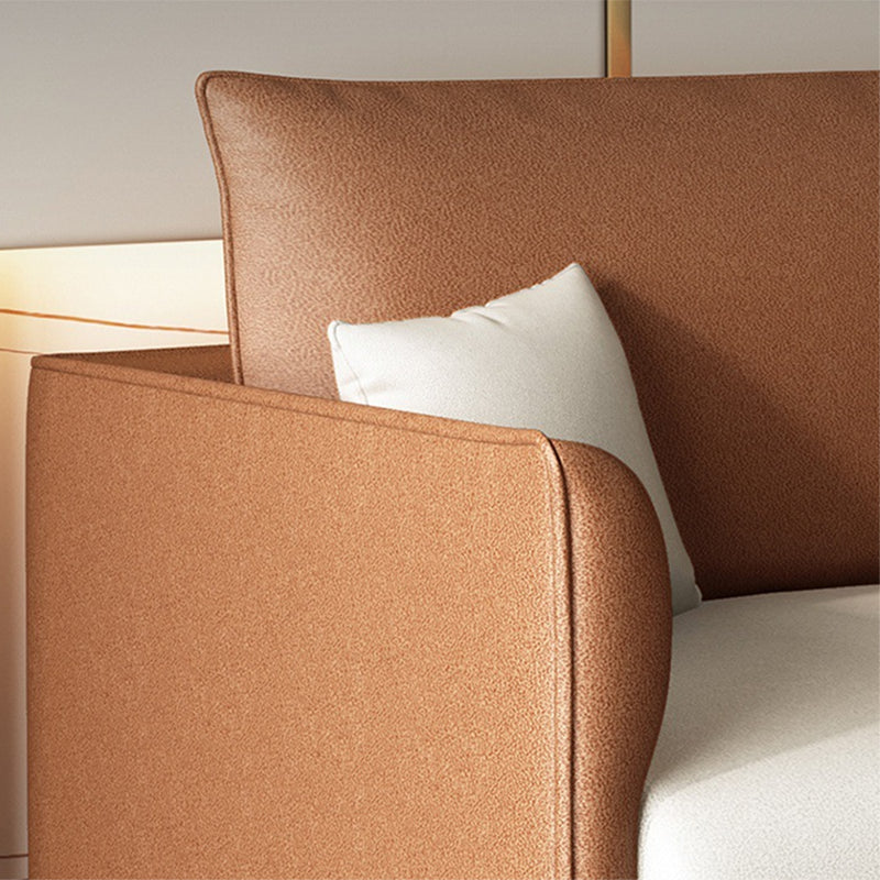 Stationary 2-seater Living Room Tuxedo Arm Standard Cushions Sofa