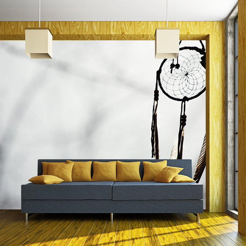 Feather Washable Photography Wallpaper Living Room Wall Mural