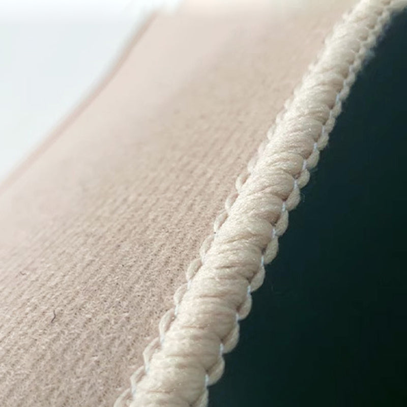 Brown Modern Rug Polyester Stripe Rug Non-Slip Backing Rug for Drawing Room