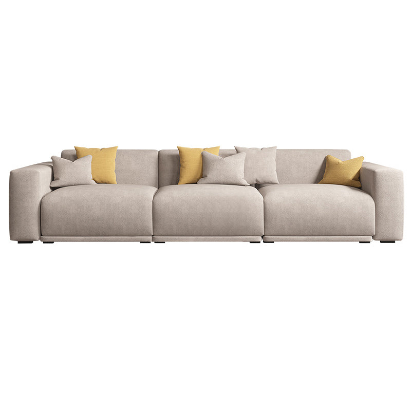 Scandinavian Tight Back Square Arm Sofa/Sectional with Stationary for Living Room