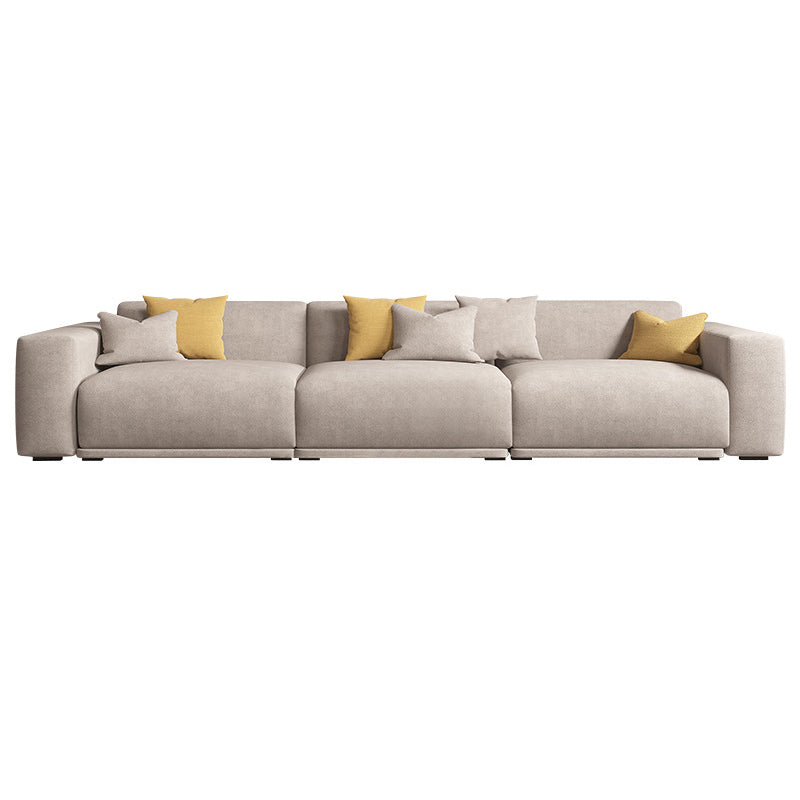 Scandinavian Tight Back Square Arm Sofa/Sectional with Stationary for Living Room