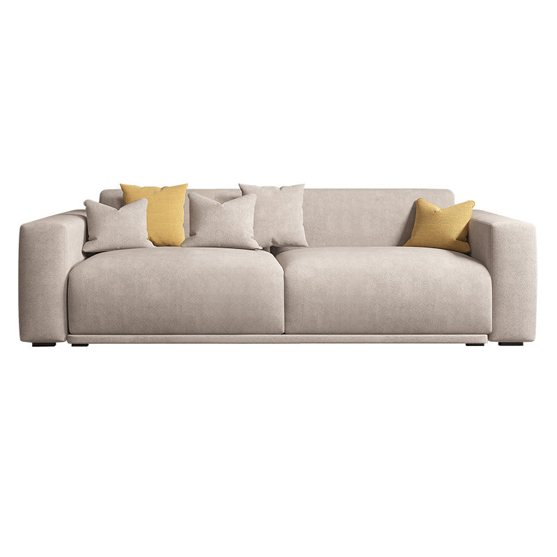 Scandinavian Tight Back Square Arm Sofa/Sectional with Stationary for Living Room