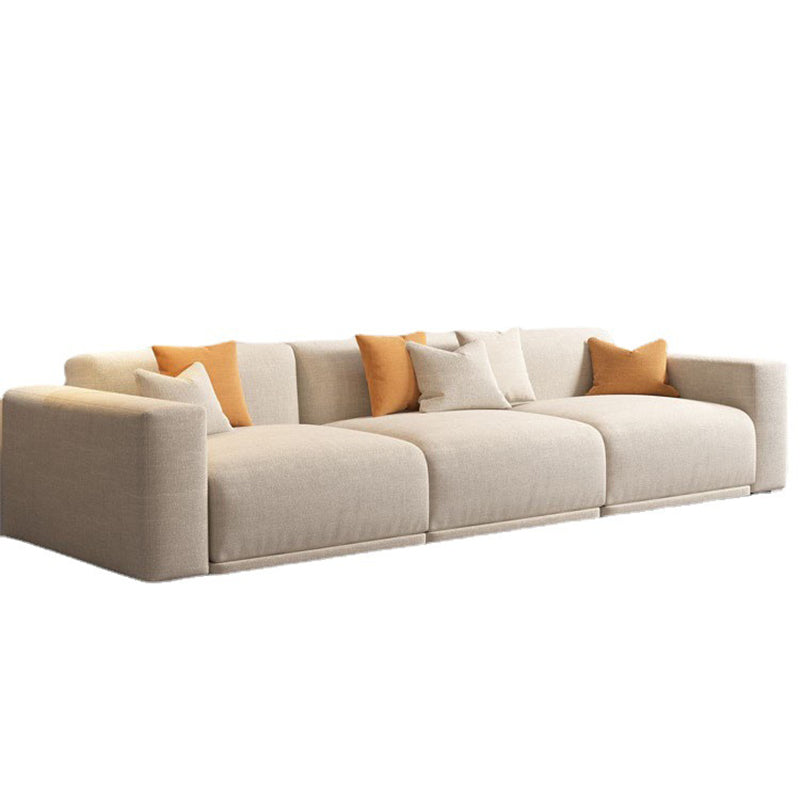 Scandinavian Tight Back Square Arm Sofa/Sectional with Stationary for Living Room