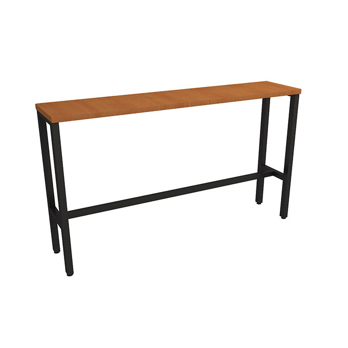 Industrial Rectangle Solid Wood Bar Table Set 1/3/4 Pieces Counter Table with High Stools