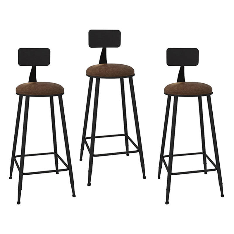 Industrial Rectangle Solid Wood Bar Table Set 1/3/4 Pieces Counter Table with High Stools