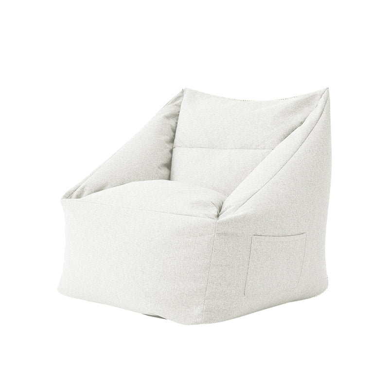 Linen Barrel Accent Chair 25.98" L x 25.98" W x 27.55" H Washable Chair with Storage