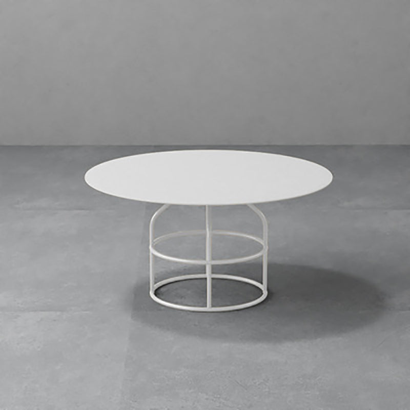 Frame 1 Coffee Table Contemporary Metal Round Cocktail Table