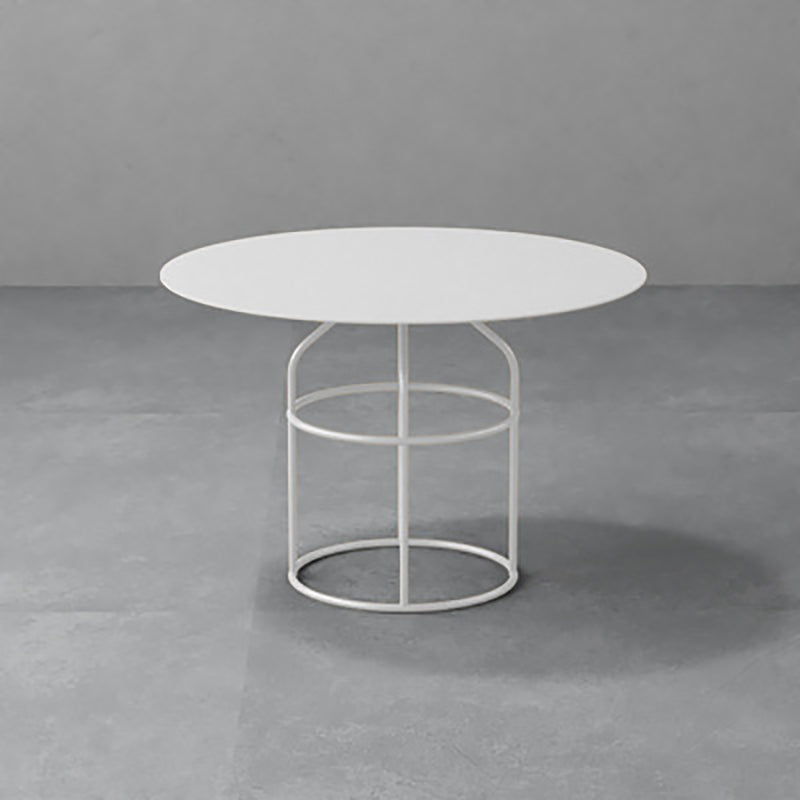 Frame 1 Coffee Table Contemporary Metal Round Cocktail Table