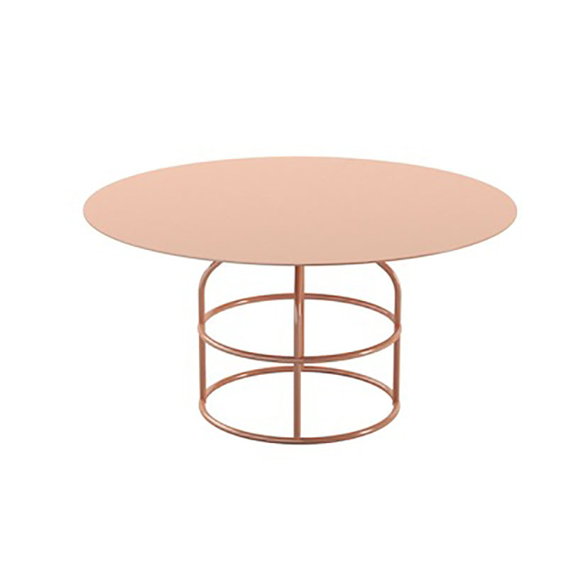 Frame 1 Coffee Table Contemporary Metal Round Cocktail Table