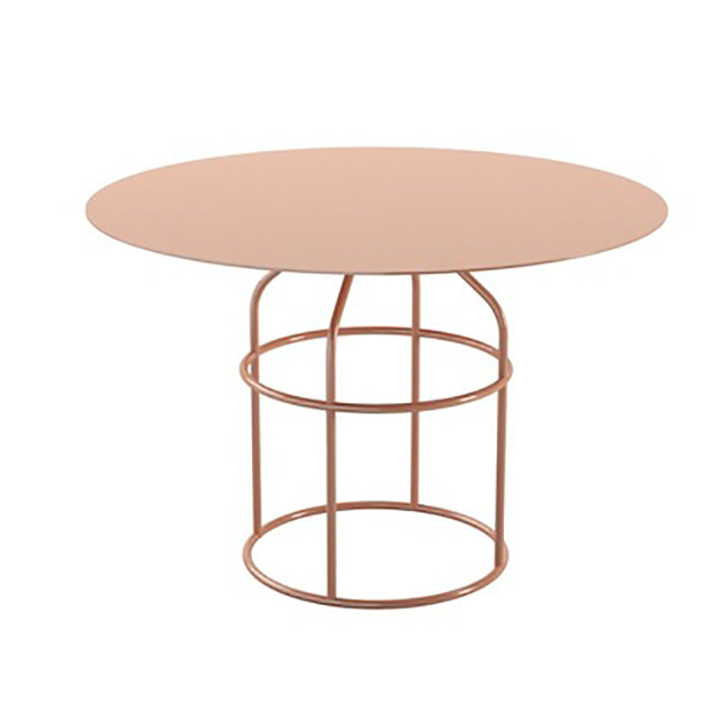 Frame 1 Coffee Table Contemporary Metal Round Cocktail Table