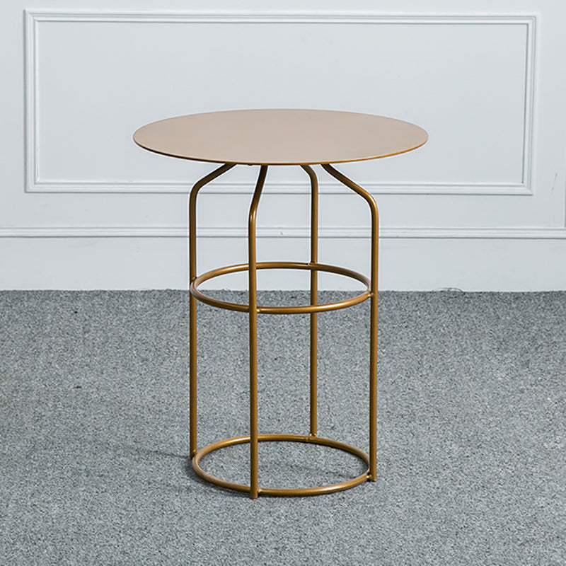 Frame 1 Coffee Table Contemporary Metal Round Cocktail Table