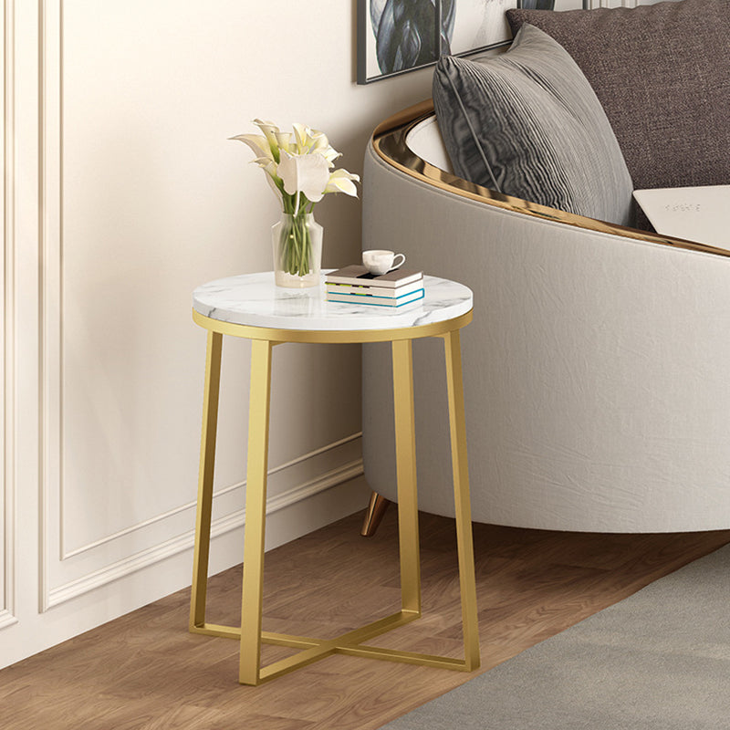 Trestle Coffee Table Contemporary Cocktail Table for Living Room