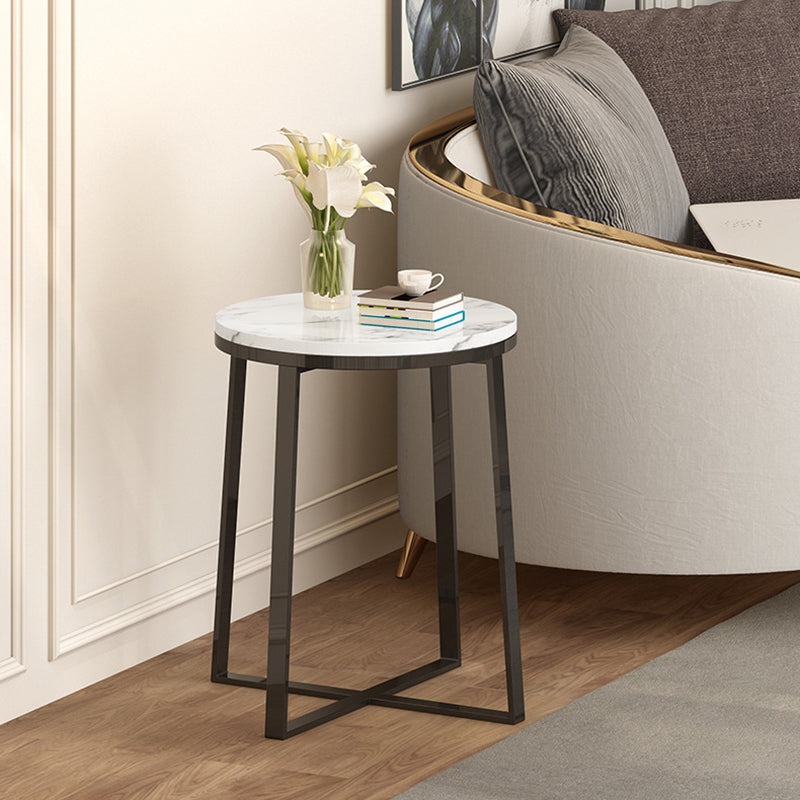 Trestle Coffee Table Contemporary Cocktail Table for Living Room