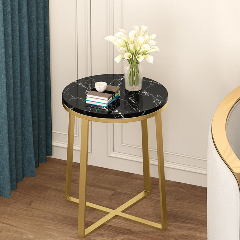 Trestle Coffee Table Contemporary Cocktail Table for Living Room
