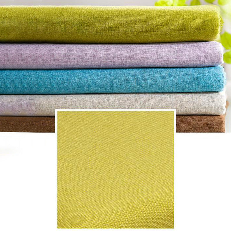 Linen Armless Sleeper with 2 Pillows Back for Apartment and Living Room