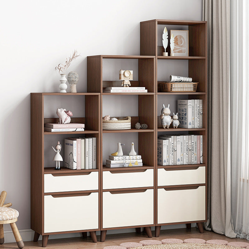 Standard Bookcase Scandinavian Shelf Bookcase for Home Office