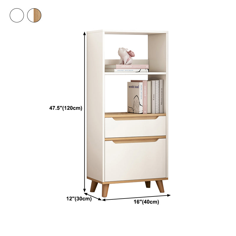 Standard Bookcase Scandinavian Shelf Bookcase for Home Office