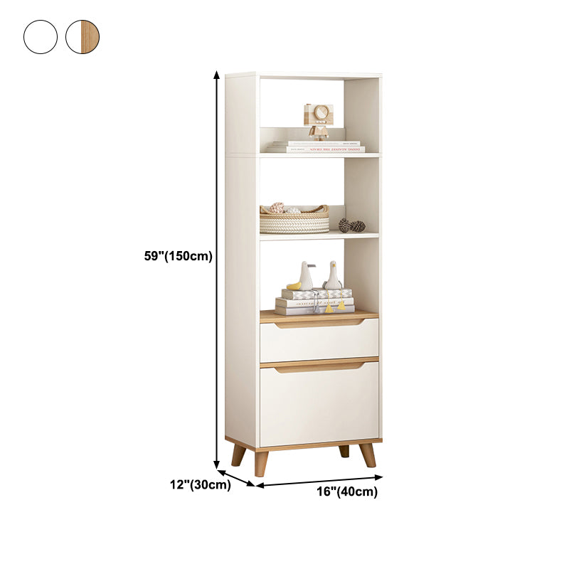 Standard Bookcase Scandinavian Shelf Bookcase for Home Office