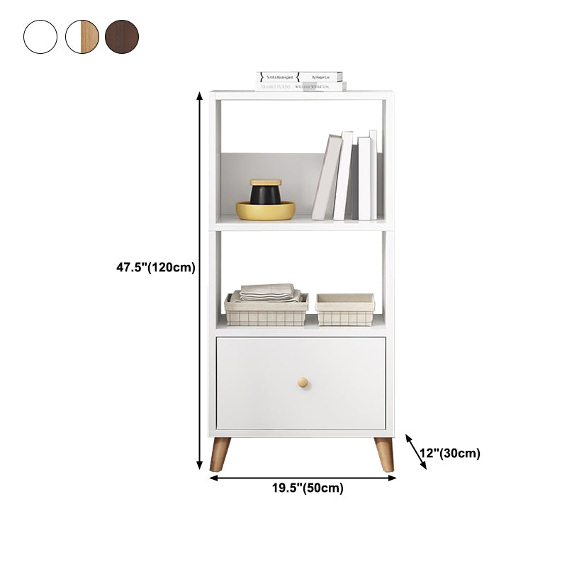 Standard Bookcase Scandinavian Shelf Bookcase for Home Office