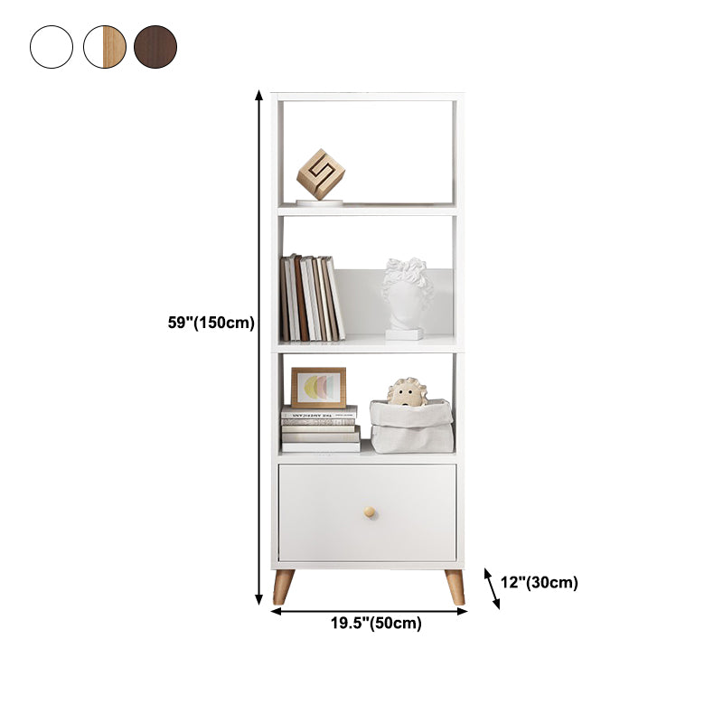 Standard Bookcase Scandinavian Shelf Bookcase for Home Office