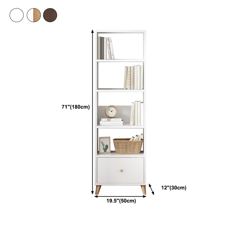 Standard Bookcase Scandinavian Shelf Bookcase for Home Office