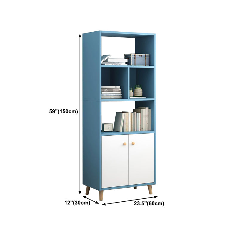 Standard Bookcase Scandinavian Shelf Bookcase for Home Office