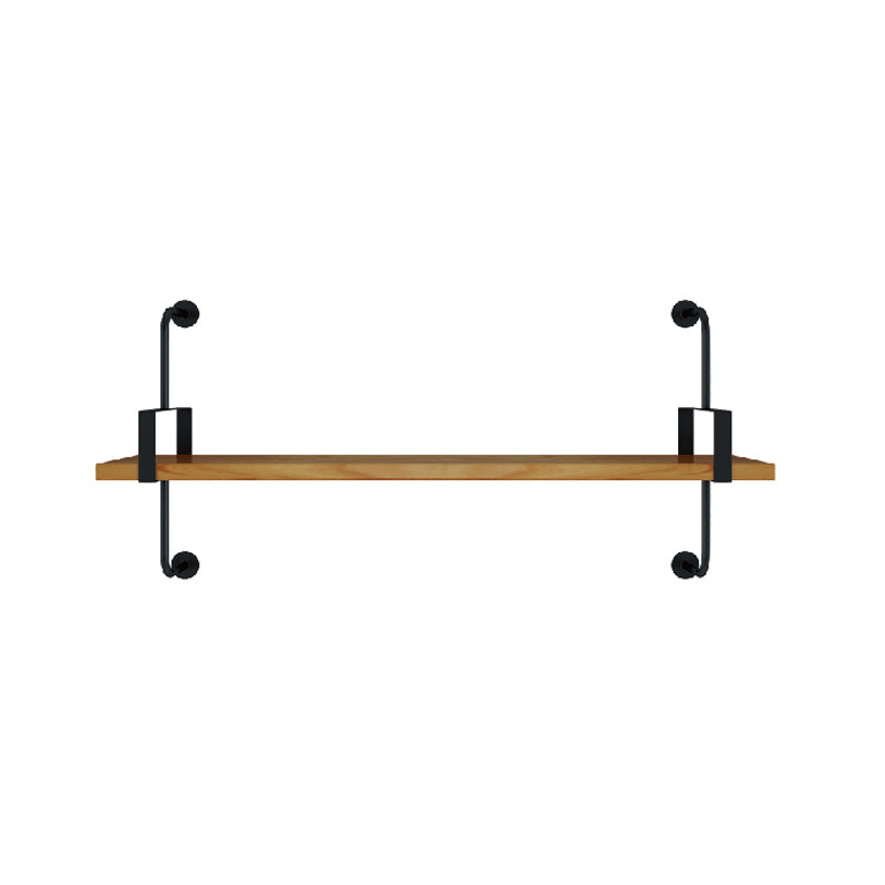 7.87"W Bookshelf Wall Mounted Industrial Style Bookcase for Home Study Room