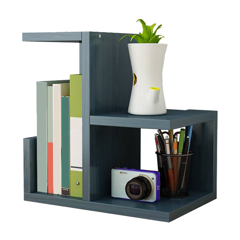 Scandinavian Style Bookshelf Open Back Wood Bookcase for Office