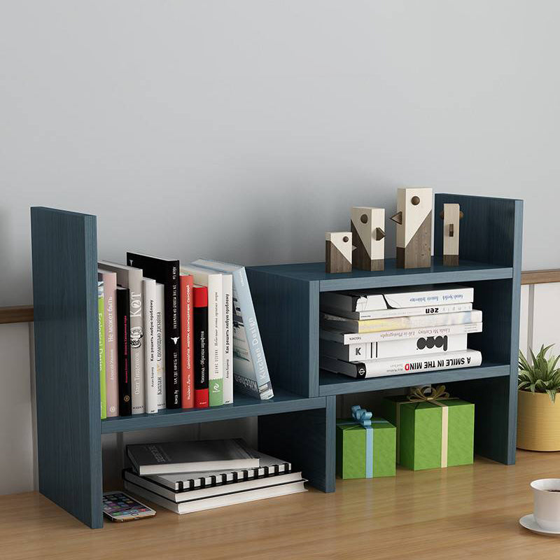 Scandinavian Style Bookshelf Open Back Wood Bookcase for Office