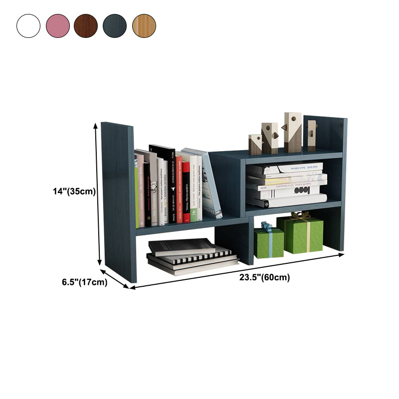 Scandinavian Style Bookshelf Open Back Wood Bookcase for Office