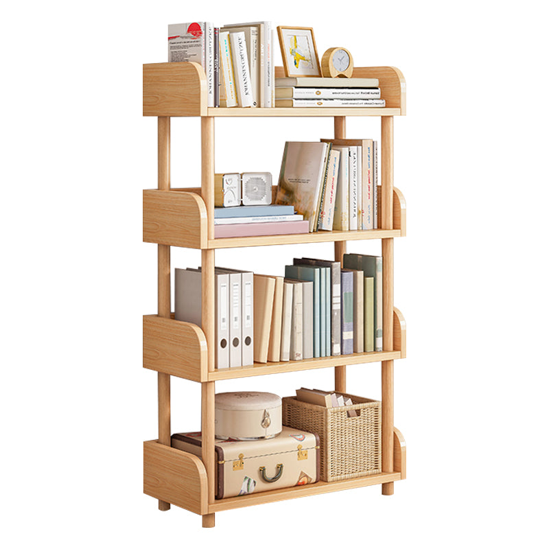 Scandinavian Bookshelf Engineered Wood Shelf Bookcase for Office