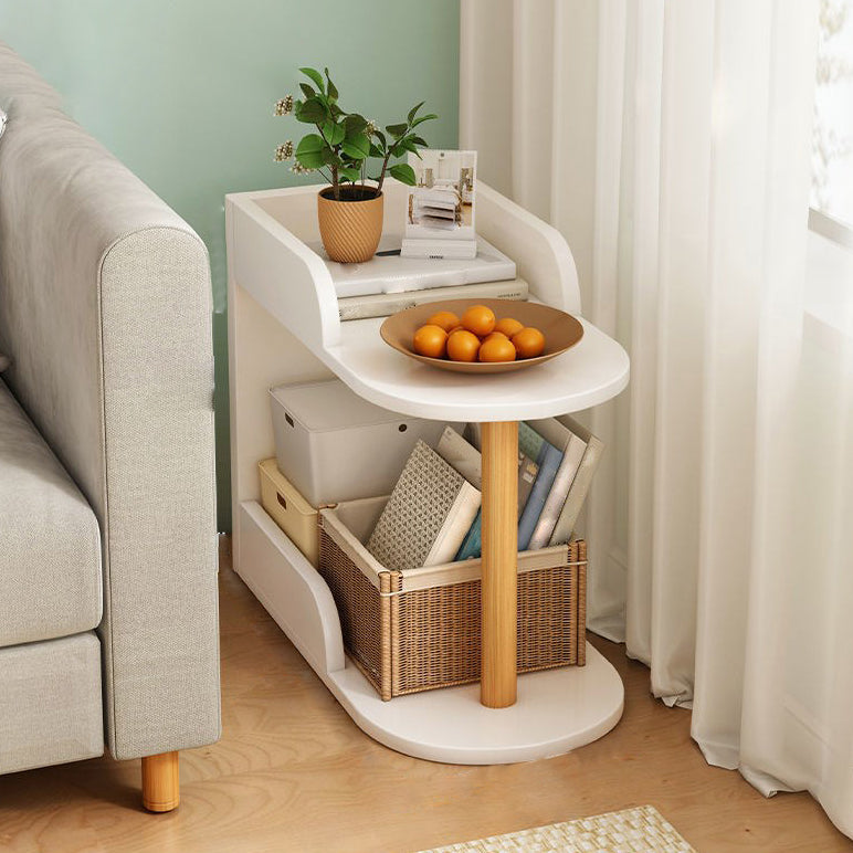 Engineered Wood Shelf Bookcase Scandinavian Bookshelf for Office