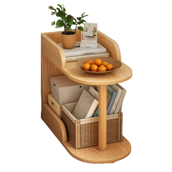 Engineered Wood Shelf Bookcase Scandinavian Bookshelf for Office