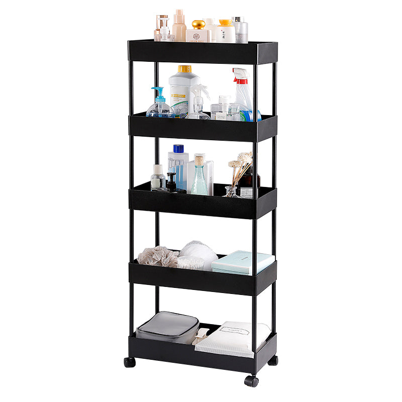 Scandinavian Shelf Bookcase Metal Vertical Book Shelf for Home Office