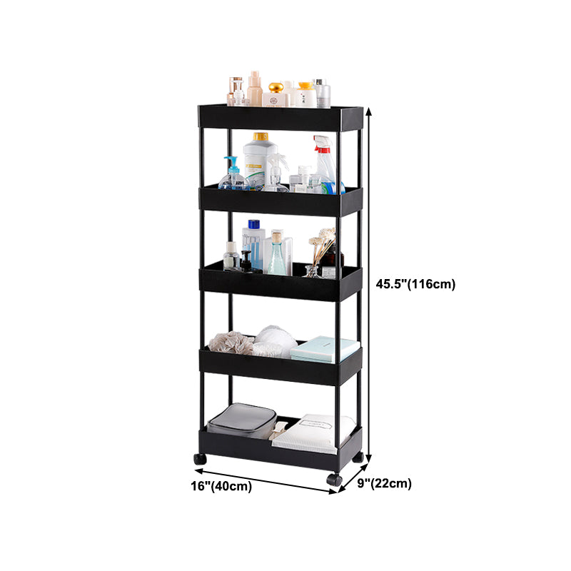 Scandinavian Shelf Bookcase Metal Vertical Book Shelf for Home Office