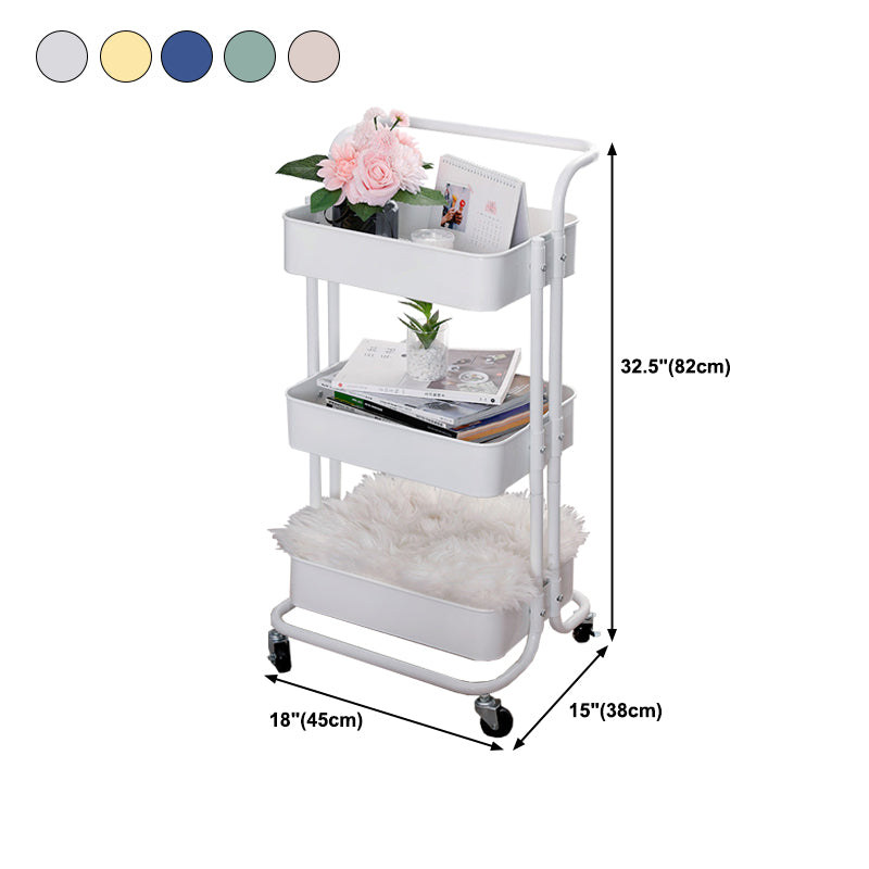 Scandinavian Shelf Bookcase Metal Vertical Book Shelf for Home Office