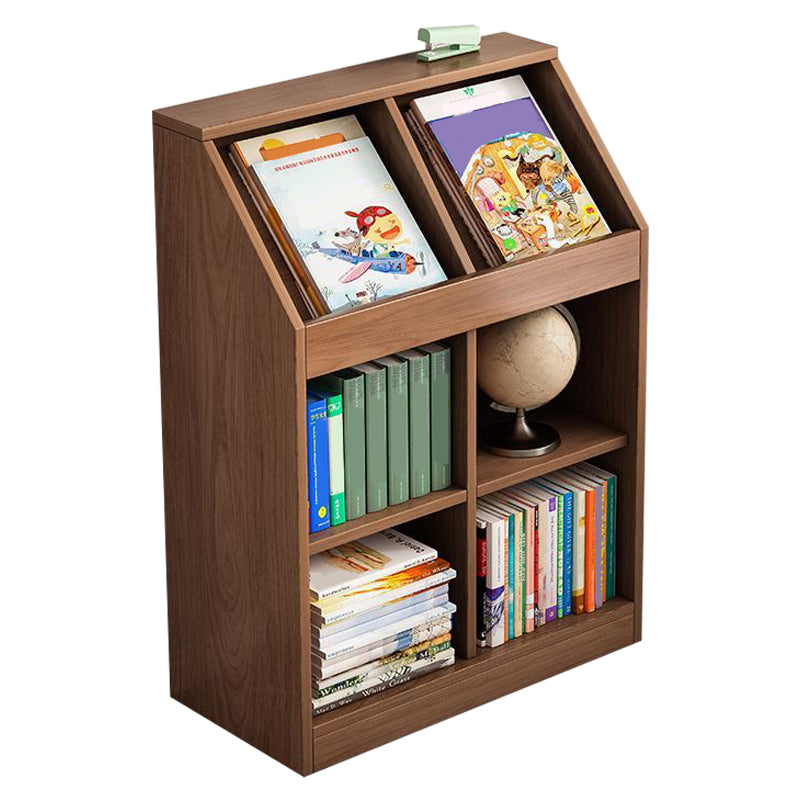 Closed Back Bookcase Standard Shelf Bookcase for Home Office
