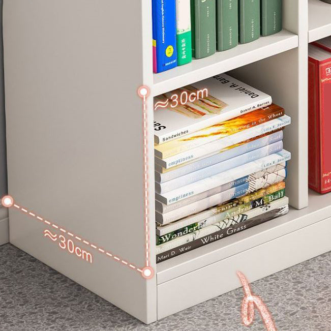 Closed Back Bookcase Standard Shelf Bookcase for Home Office