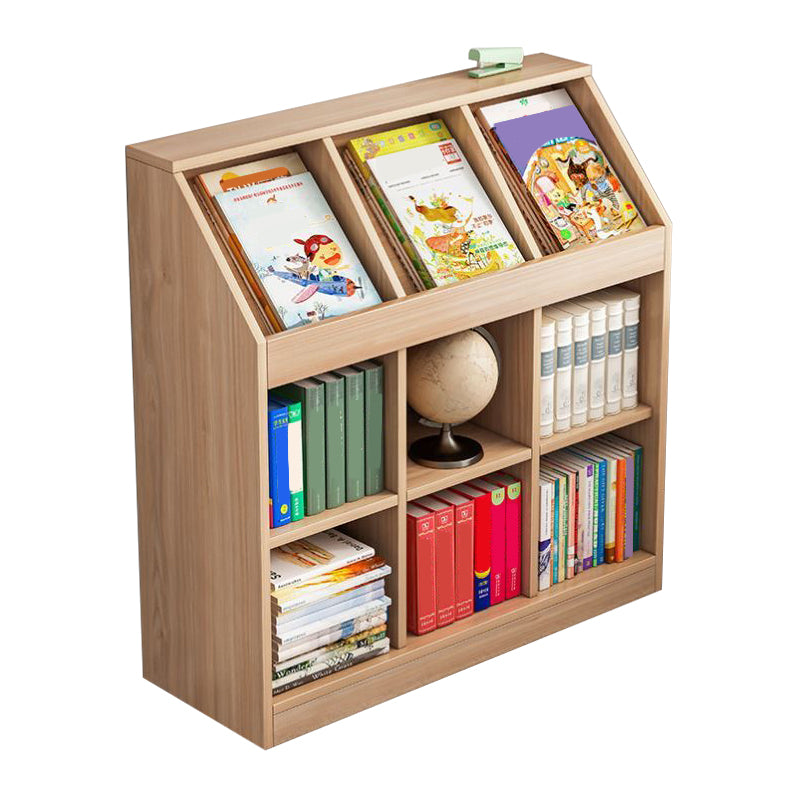 Closed Back Bookcase Standard Shelf Bookcase for Home Office
