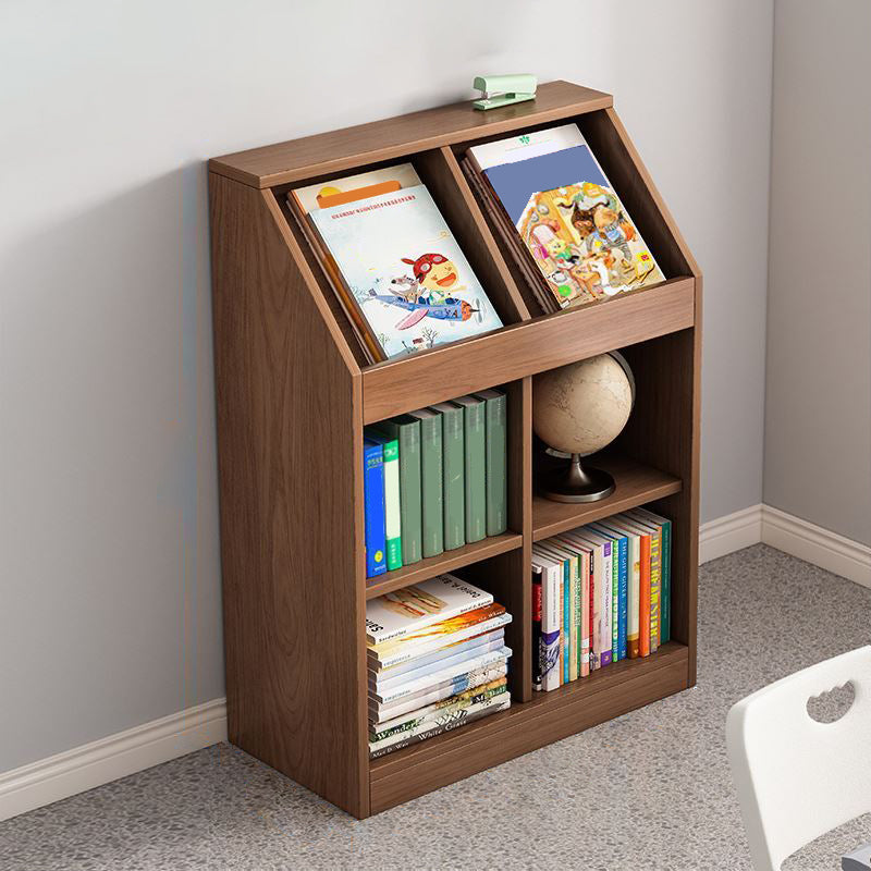 Closed Back Bookcase Standard Shelf Bookcase for Home Office