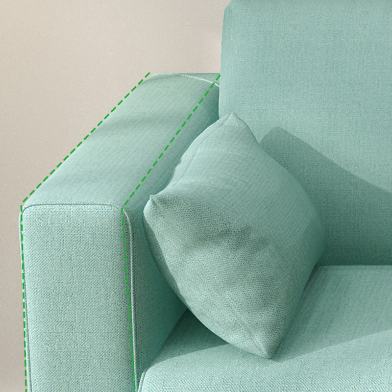 Scandinavian Removable Cushions Square Arm Sofa/Sectional for Living Room