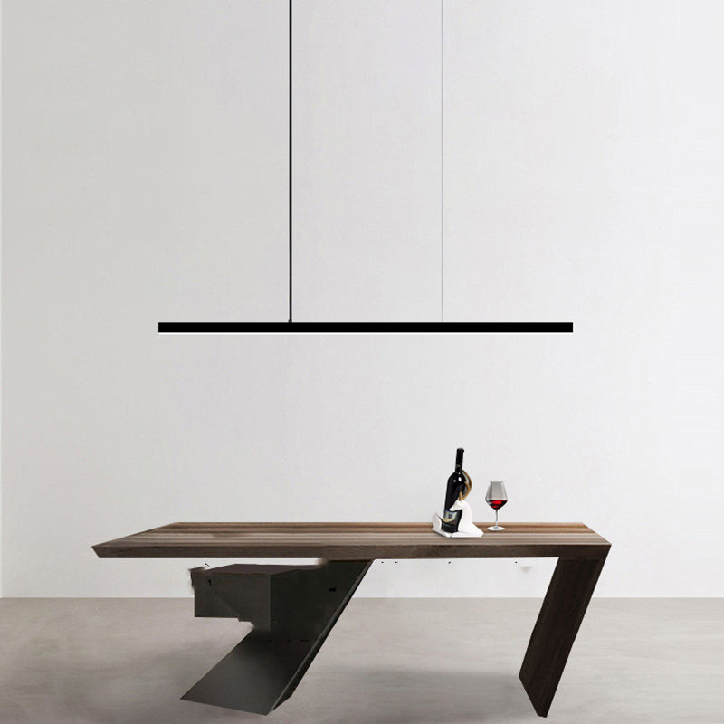 Island Pendant Light Simple Metal Dining Room LED Ceiling Pendant Light