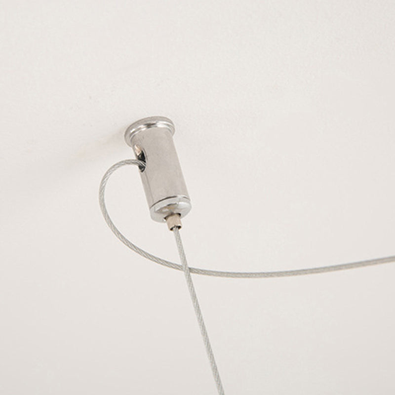 Island Pendant Light Simple Metal Dining Room LED Ceiling Pendant Light