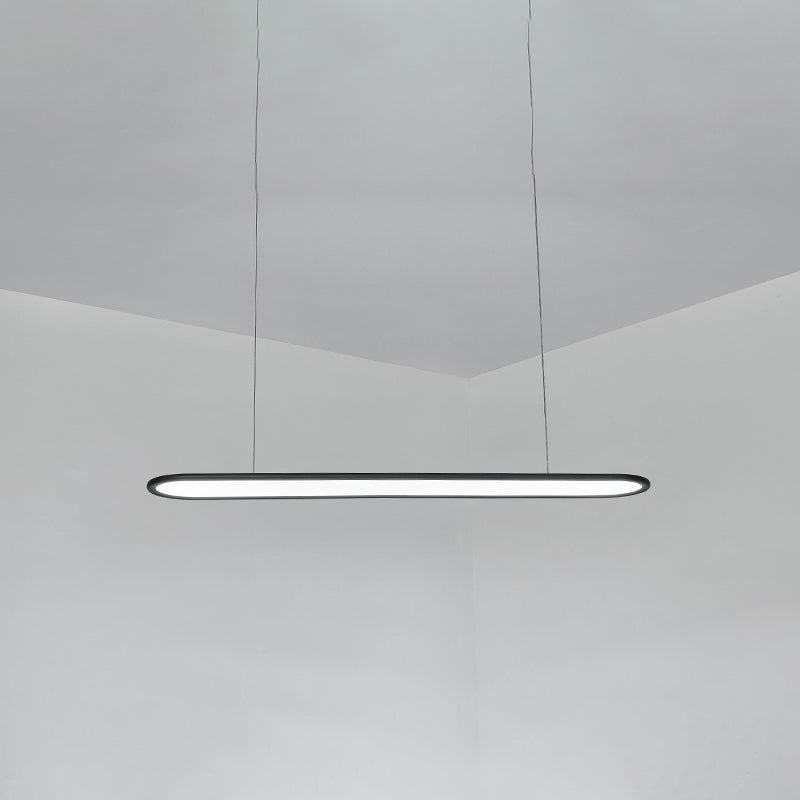 Contemporary Hanging Lamp 1-Light Island Light Fixture for Living Room