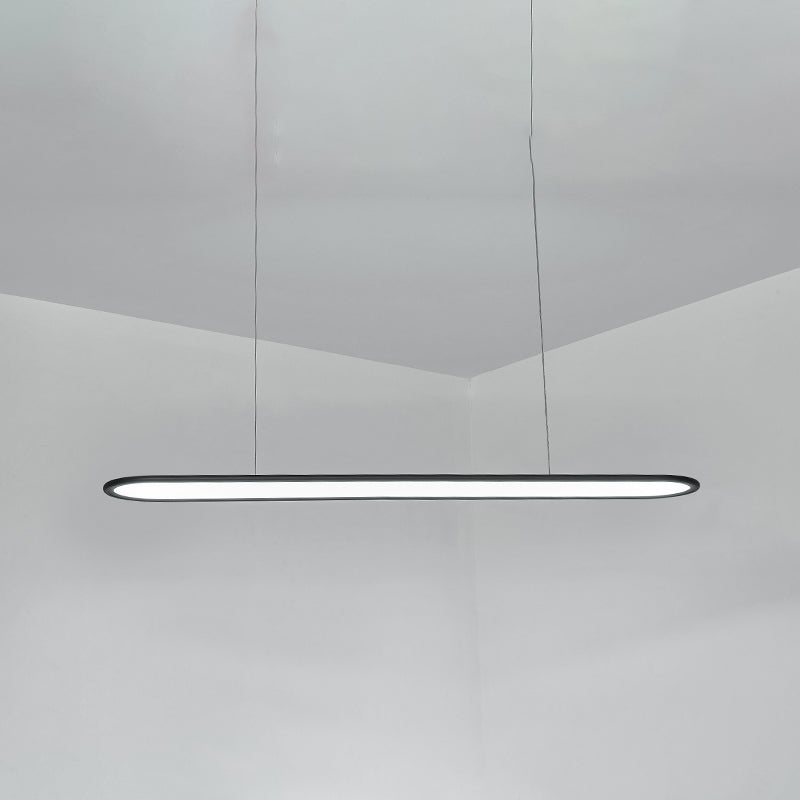 Contemporary Hanging Lamp 1-Light Island Light Fixture for Living Room